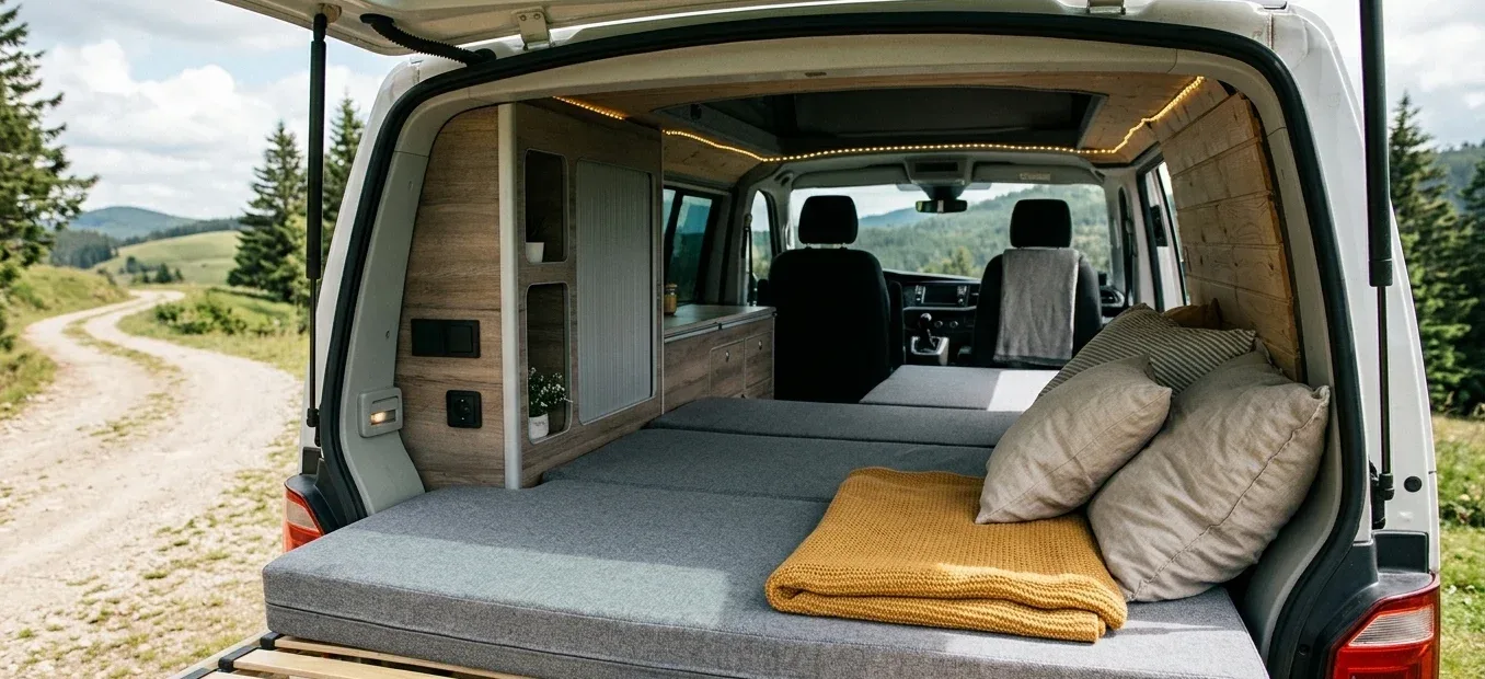 ¿Qué colchón le pones a una Volkswagen California?